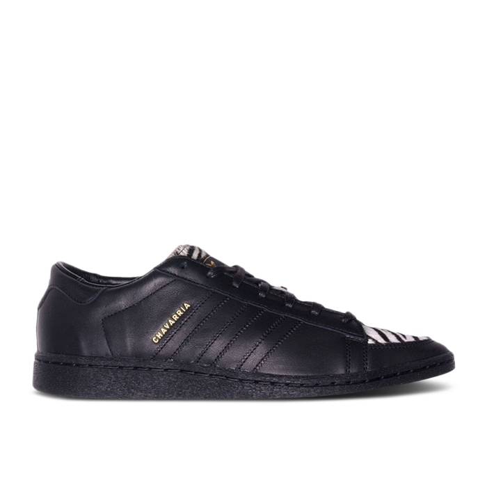 アディダス Adidas 【 Willy Chavarria X Jabbar Dress Low \u0027Black Zebra\u0027 Men Black/Zebra Print 】 御召しもの メンズ 黒いこと 黒いこと