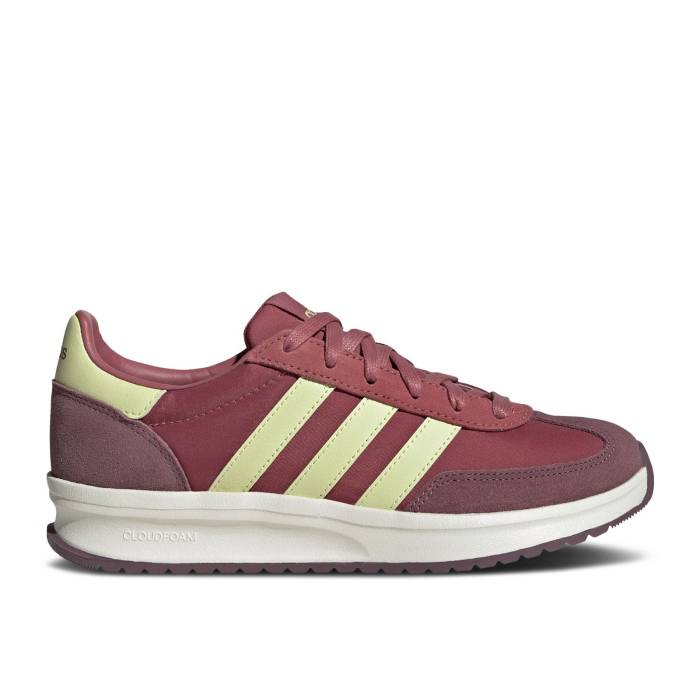 アディダス Adidas 【 Wmns Run 70S 2.0 \u0027Preloved Crimson Ice Yellow\u0027 Women Preloved Crimson/Ice Yellow/Shadow Fig 】 幽客 クリムゾン レディース クリムゾン yellow 黄味がかった・黄色 シャドー・シャドウ