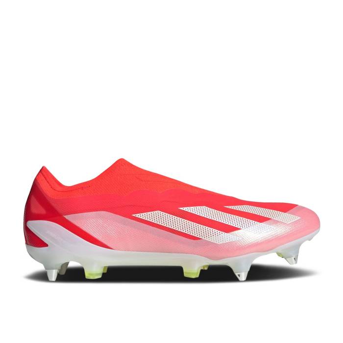 アディダス Adidas 【 X Crazyfast Elite Laceless Sg \u0027Energy Citrus Pack\u0027 Men Solar Red/Cloud White/Team Solar Yellow 2 】 エリート メンズ Red 赤・赤いこと 白いこと 白いこと Team 野球クラブ yellow 黄味がかった・黄色