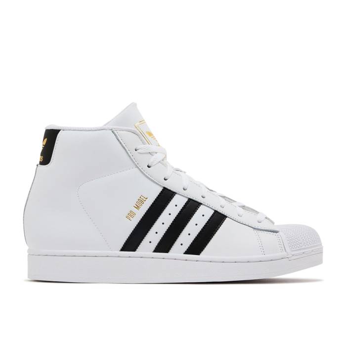 アディダス Adidas 【 Pro Model 'White Black' 2025 Men Cloud White/Core Black/Gold Metallic 】 プロ メンズ 白色 ホワイト コア 黒色 ブラック ゴールド 44,820円