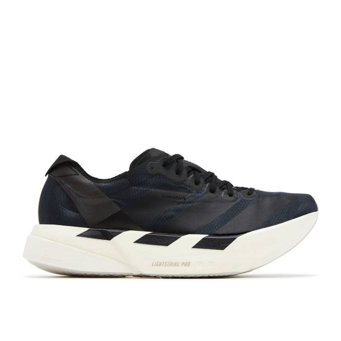 アディダス Adidas 【 Adizero Adios Pro 4 \u0027Black Grey\u0027 Men Core Black/Core Black/Grey Five 】 アディゼロ アディオス 労働者階級 メンズ 中核グループ 黒いこと 黒いこと 薄墨色 薄墨色