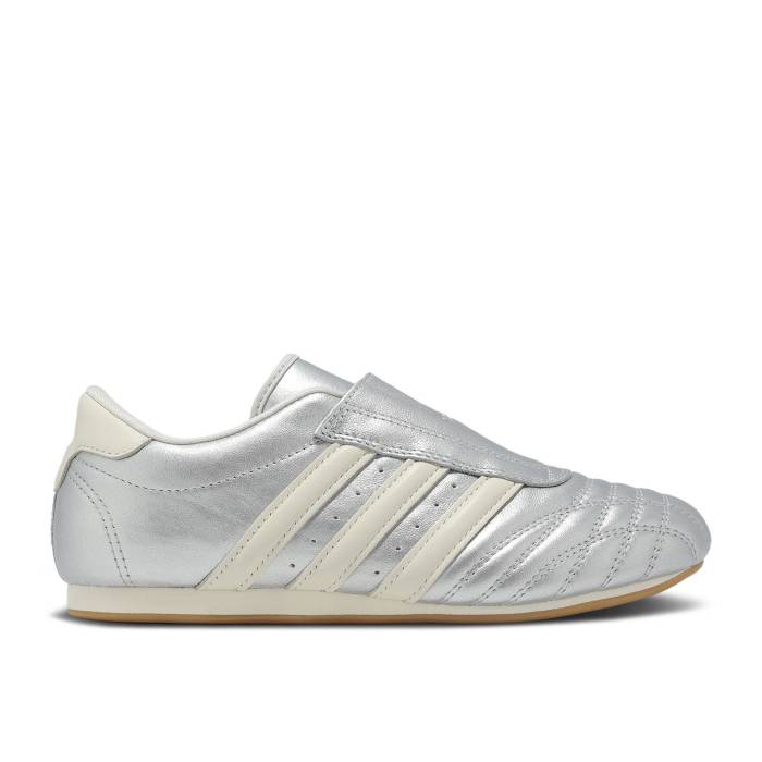 アディダス Adidas 【 Wmns Taekwondo \u0027Silver Metallic\u0027 Women Silver Metallic/Off White/Gum 】 レディース Silver しろがね色・しろがね色 白いこと 白いこと
