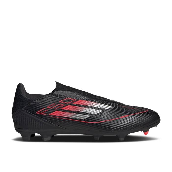 アディダス Adidas 【 Adizero F50 League Laceless Fg Mg \u0027Stealth Victory Pack\u0027 Men Core Black/Iron Metallic/Lucid Red 】 アディゼロ Victory 制勝 メンズ 中核グループ 黒いこと 黒いこと Red 赤・赤いこと