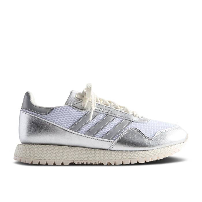 アディダス Adidas 【 Kith X New York 'Running Through The Decades Pack' Men White/Navy Blazer/Silver Metallic 】 メンズ 白色 ホワイト 紺色 ネイビー ブレイザー Silver 銀色・シルバー