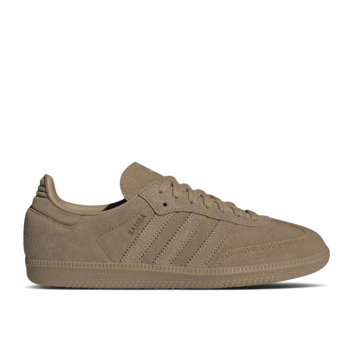 アディダス Adidas 【 Samba \u0027Cardboard Sand Strata\u0027 Men Cardboard/Sand Strata/Gold Metallic 】 サンバ 砂色・真砂 メンズ 砂色・真砂 ゴールド