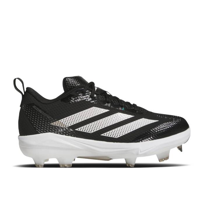 アディダス Adidas 【 Adizero Instinct 2.0 Tpu \u0027Core Black Cloud White\u0027 Men Core Black/Cloud White/Silver Metallic 】 アディゼロ 本能 黒いこと 黒いこと メンズ 中核グループ 黒いこと 黒いこと 白いこと 白いこと Silver しろがね色
