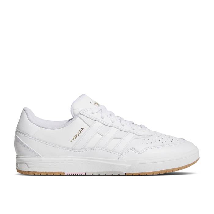 アディダス Adidas 【 Tyshawn 2 Cloud White Gum Men Cloud White/Cloud White/Gum 】 白色 ホワイト メンズ 白色 ホワイト