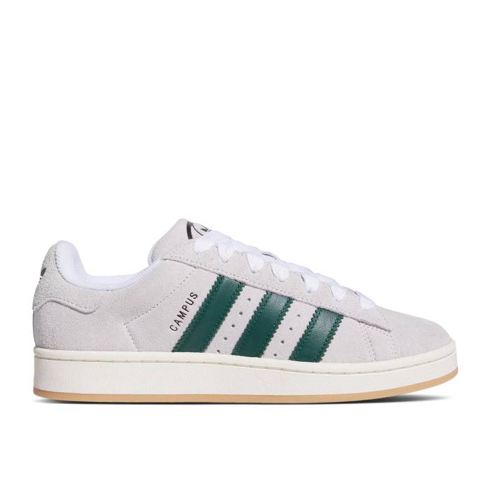 アディダス Adidas 【 Campus 00S Crystal White Collegiate Green Men Crystal White/Collegiate Green/Off White 】 キャンパス 白色 ホワイト メンズ 白色 ホワイト green 緑・グリーン