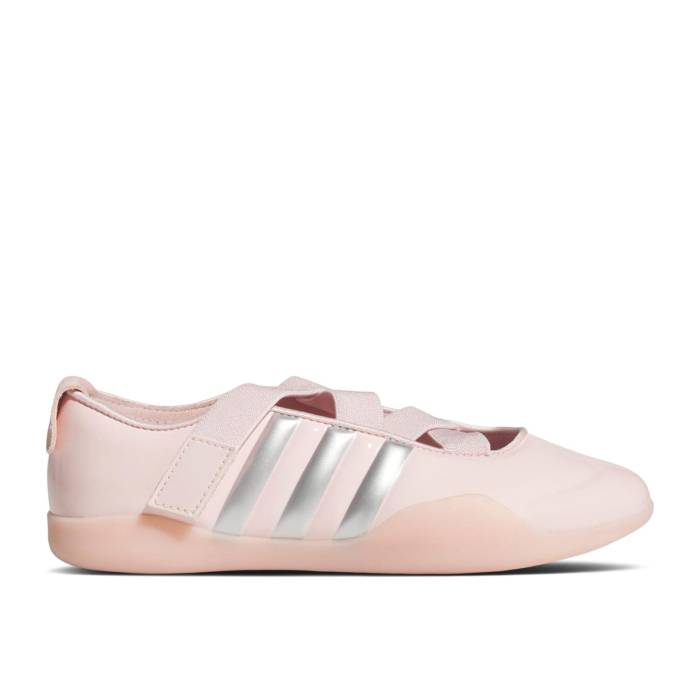アディダス Adidas 【 Caroline Hu X Clot X Wmns Taekwondo \u0027Sandy Pink Silver Metallic\u0027 Women Sandy Pink/Silver Metallic/Almost Pink 】 クロット pink サクラ色 Silver しろがね色・しろがね色 レディース pink サクラ色 Silver しろがね色・シルバ