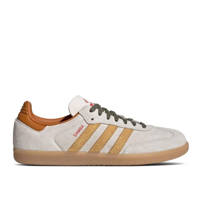 アディダス Adidas 【 Samba Og 'Taiwanese Fried Chicken Cutlet' Men Oat/Cream White/Red 】 サンバ メンズ クリーム 白色 ホワイト Red 赤・レッド 32,825円