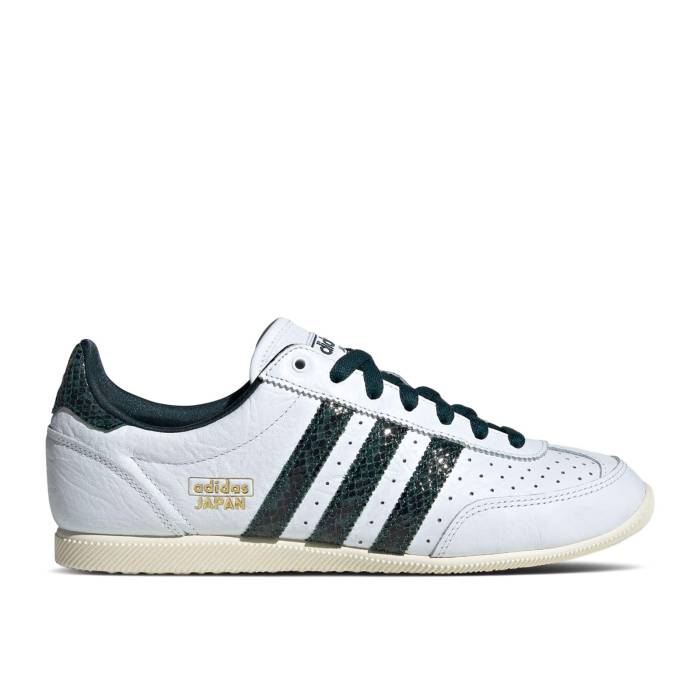 アディダス Adidas 【 Wmns Japan \u0027Cloud White Collegiate Green\u0027 Women Cloud White/Collegiate Green/Aurora Ivy 】 白いこと 白いこと レディース 白いこと 白いこと green 緑・緑であること