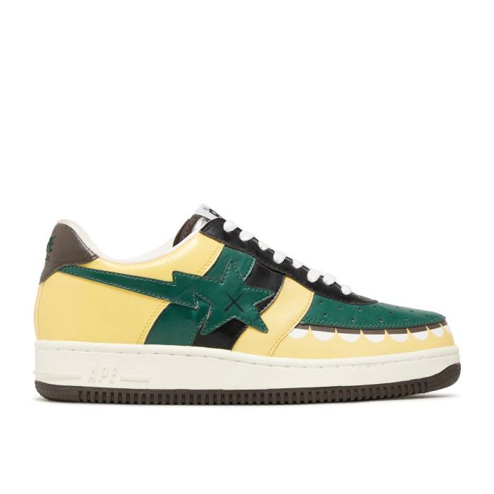 ベイプ Bape 【 Kaws X Sta Fs-029 Low 'Chompers - Beige' Men Beige 】 メンズ ベージュ