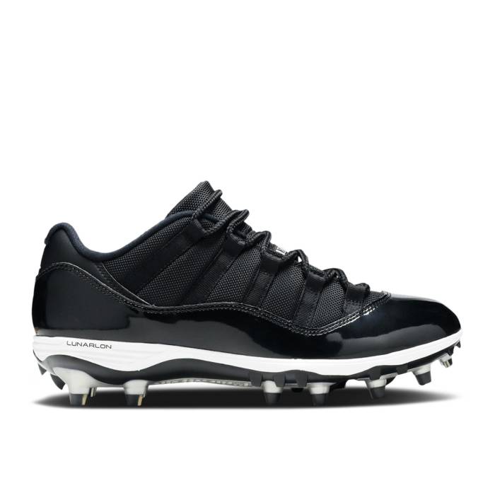 ナイキ エアジョーダン Air Jordan 【 Jordan 11 Retro Low Td Cleat \u0027Space Jam\u0027 Men Black/Metallic Silver-White 】 レトロ メンズ 黒いこと 黒いこと