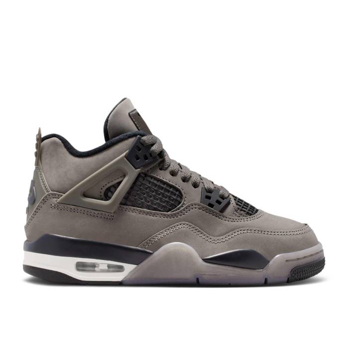 ナイキ エアジョーダン Air Jordan 【 Jordan 4 Retro Gs 'Cave Stone' Youth Cave Stone/Black/Moon Particle 】 レトロ ジュニア キッズ 黒色 ブラック