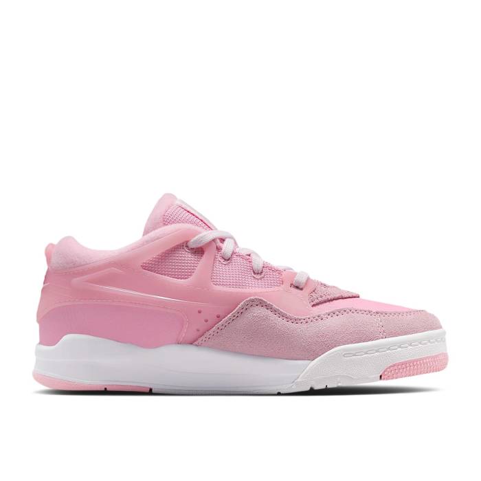 ナイキ エアジョーダン Air Jordan 【 Jordan 4 Rm Ps \u0027Medium Soft Pink White\u0027 Youth Medium Soft Pink/White/Pearl Pink 】 pink さくら色 お坊っちゃん キッズ pink さくら色 白いこと 白いこと パール
