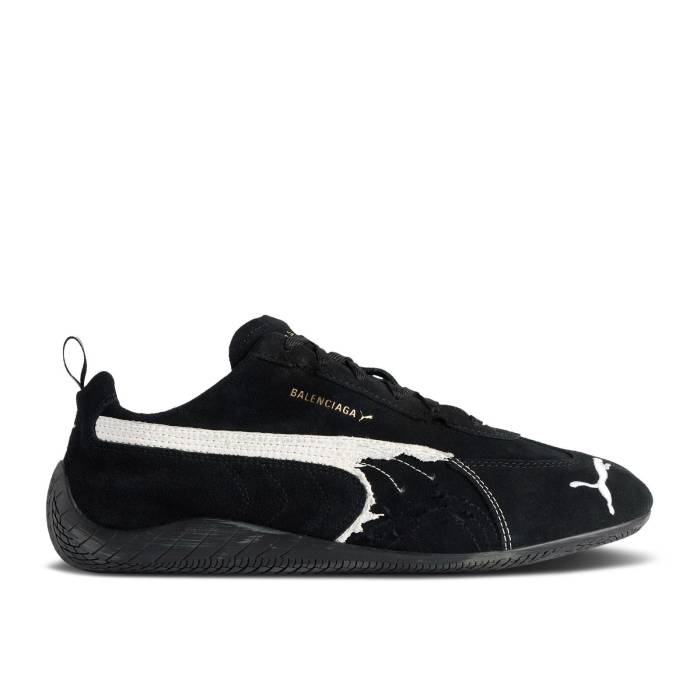 バレンシアガ Balenciaga 【 X Speedcat Suede \u0027Black White\u0027 Men Black/White 】 スエード・スウェード メンズ 黒いこと 黒いこと 白いこと 白いこと