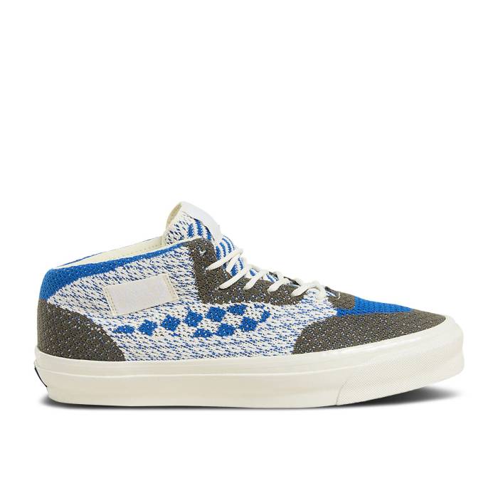 ヴァンズ Vans 【 Half Cab 33 Engineered Knit \u0027Snorkel Blue Grey\u0027 Men Snorkel Blue/Grey 】 二分の一 編み物 青味 青み メンズ 青味 青み 薄墨色 薄墨色