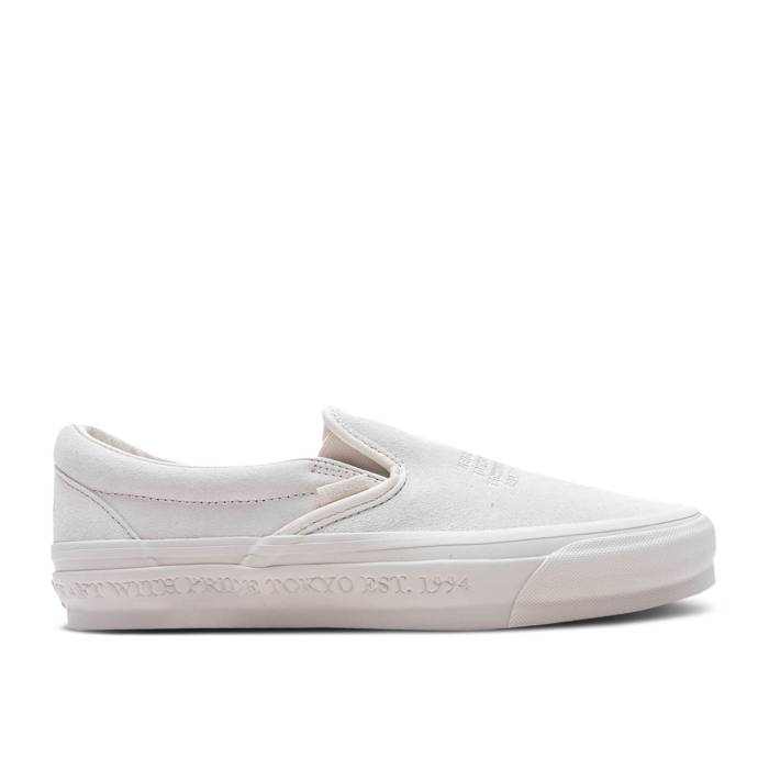 ヴァンズ Vans 【 Neighborhood X Classic Slip-On 98 White Men White/White 】 クラシック slip-on スリッポン メンズ 白色 ホワイト