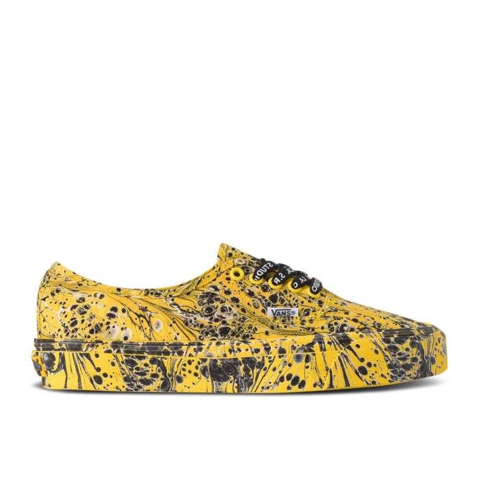 ヴァンズ Vans 【 S.r. Studio. La. カルシウム. X Old Skool 36 Vibram \u0027Cyber Yellow Marbled\u0027 Men Cyber Yellow 】 yellow 黄味がかった・黄色 メンズ yellow 黄味がかった・黄色