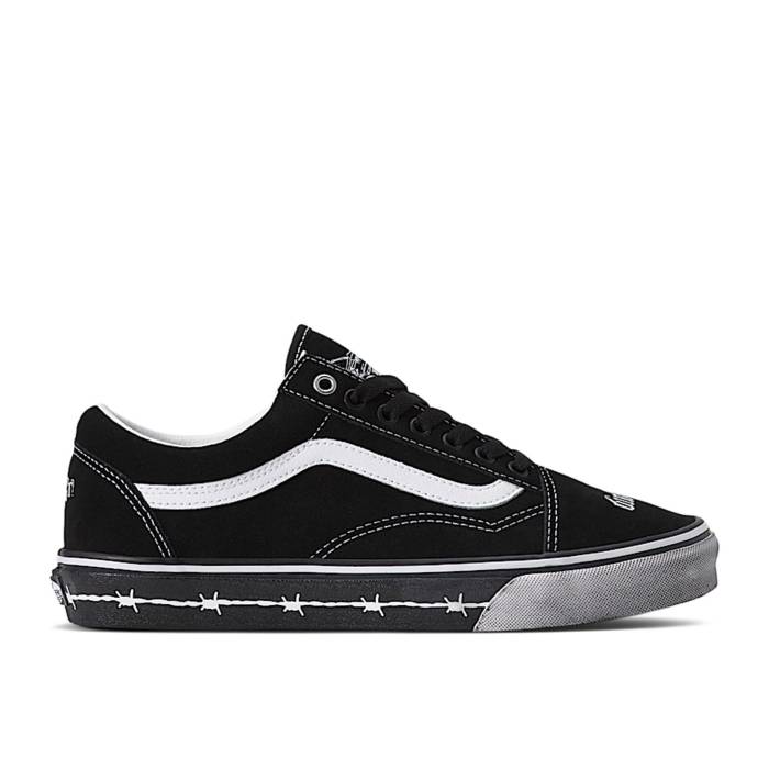 ヴァンズ Vans 【 Travis Barker X Old Skool \u0027Dues Paid\u0027 Men Black/White 】 メンズ 黒いこと 黒いこと 白いこと 白いこと