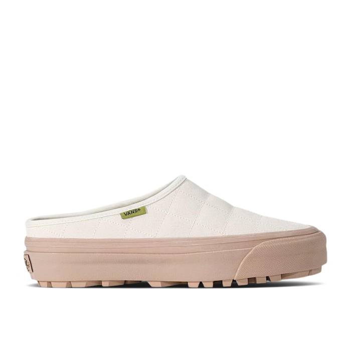 ヴァンズ Vans 【 Style 17 Lx Premium Mule \u0027Egret\u0027 Men Egret 】 Premium 割り増し金 メンズ