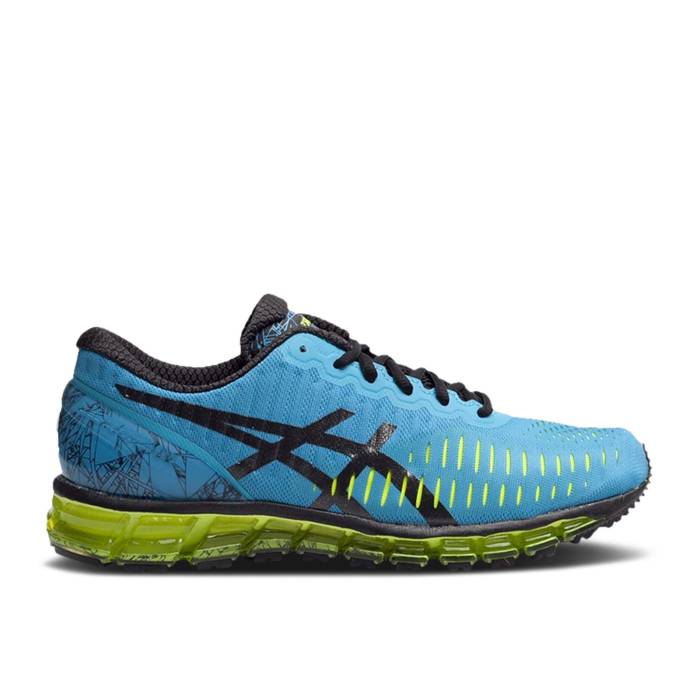 アシックス Asics 【 Gel Quantum 360 \u0027Turquoise Flash Yellow\u0027 Men Turquoise/Black/Flash Yellow 】 メンズ 黒いこと 黒いこと yellow 黄味がかった・黄色