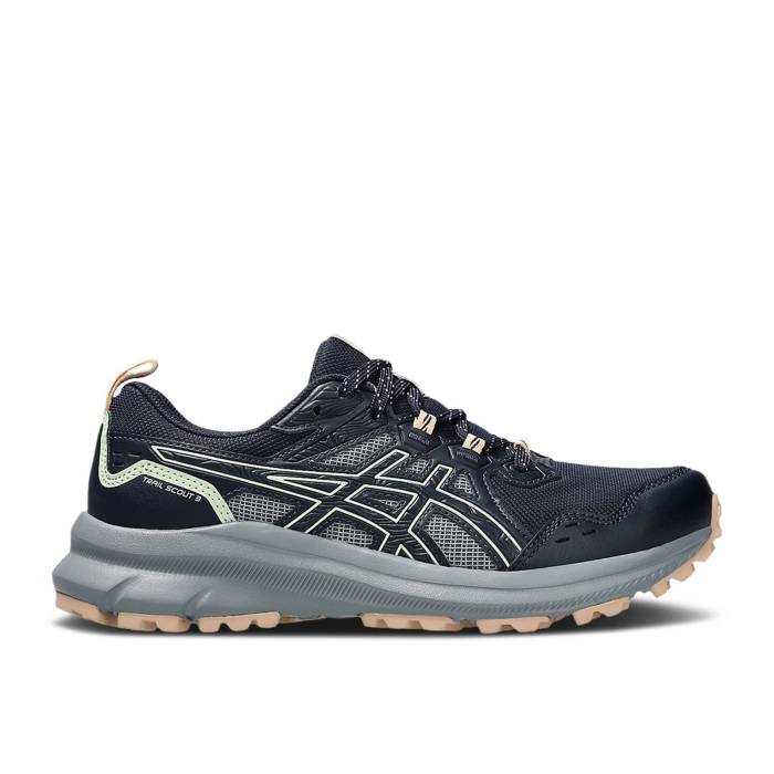 アシックス Asics 【 Wmns Trail Scout 3 \u0027Midnight\u0027 Women Midnight/Whisper Green 】 案内者 レディース green 緑・緑であること
