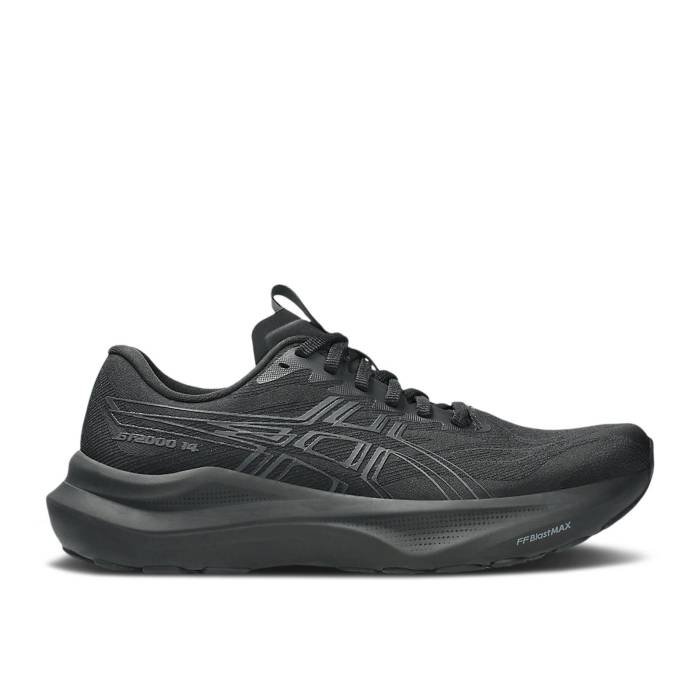 アシックス Asics 【 Wmns Gt 2000 14 Black Graphite Grey Women Black/Graphite Grey 】 レディース 黒色 ブラック 灰色 グレー