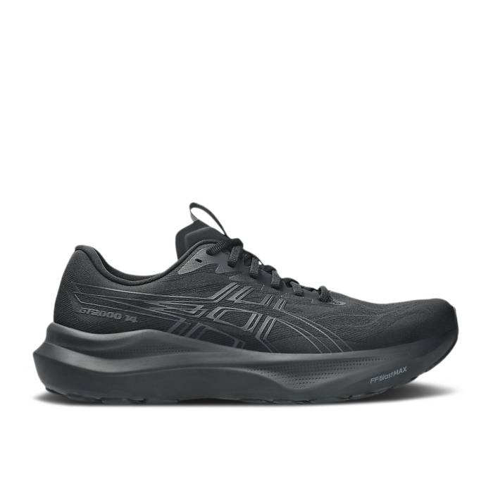 アシックス Asics 【 Gt 2000 14 Extra Wide Black Graphite Grey Men Black/Graphite Grey 】 メンズ 黒色 ブラック 灰色 グレー