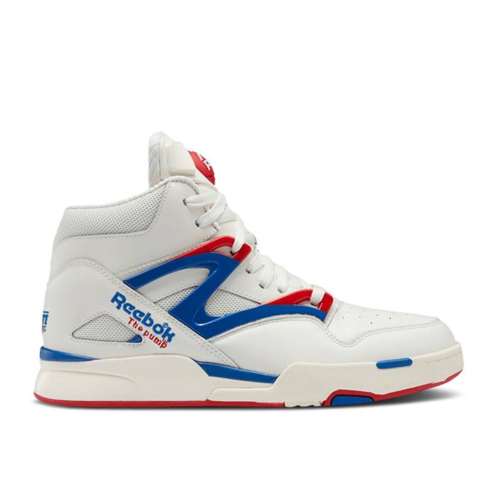 リーボック Reebok 【 Pump Omni Zone 2 \u0027Chalk Vector Blue\u0027 2022 Men Chalk/Vector Blue/Vector Red 】 揚水機 オムニ zone 地方 メンズ 青み 青色 Red 赤・赤いこと