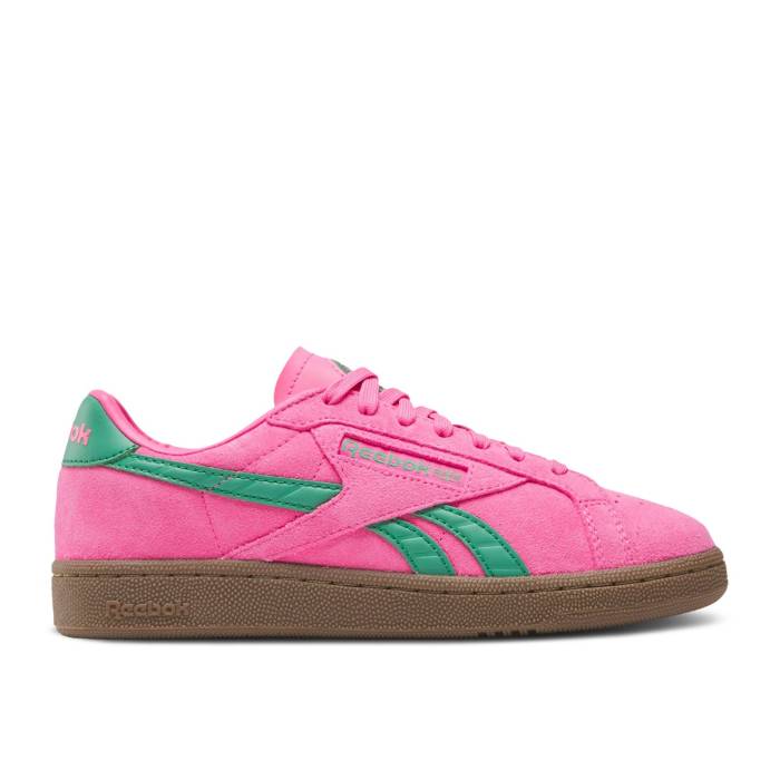 リーボック Reebok 【 Wmns Club C Grounds Uk 'Atomic Pink Upgrade Green' Women Atomic Pink/Upgrade Green/Gum 】 クラブ pink ピンク レディース pink ピンク green 緑・グリーン 27,365円