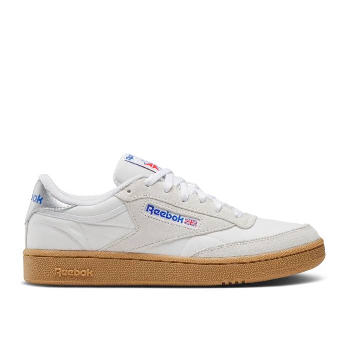リーボック Reebok 【 Club C 85 White Barely Grey Gum Men Footwear White/Barely Grey/Gum 】 クラブ 灰色 グレー メンズ 白色 ホワイト 灰色 グレー
