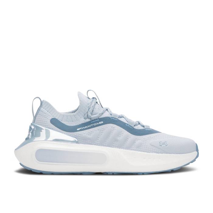 アンダーアーマー Under Armour 【 Wmns Hovr Phantom 4 \u0027Chrome - Blue Calm\u0027 Women Blue Calm/White/Metallic Blue Calm 】 青み 青色 レディース 青み 青色 白いこと 白いこと