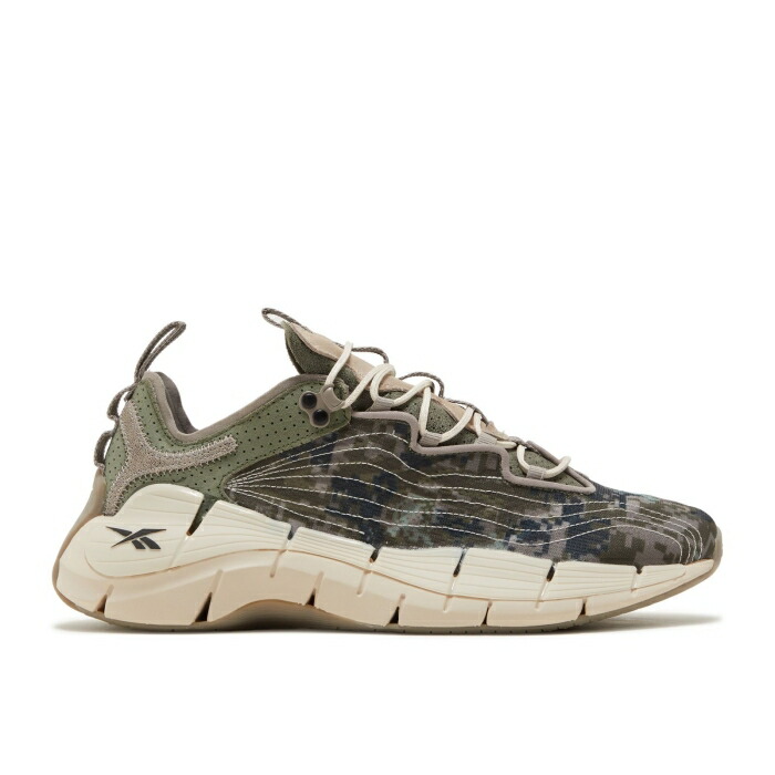リーボック Reebok 【 Billionaire Boys Club X Zig Kinetica 2 'Digi-Camo' Men Hunter Green/Boulder Grey/Stucco 】 クラブ Zig ジグ 靴 メンズ靴 スニーカー メンズ green 緑・グリーン 灰色 グレー画像