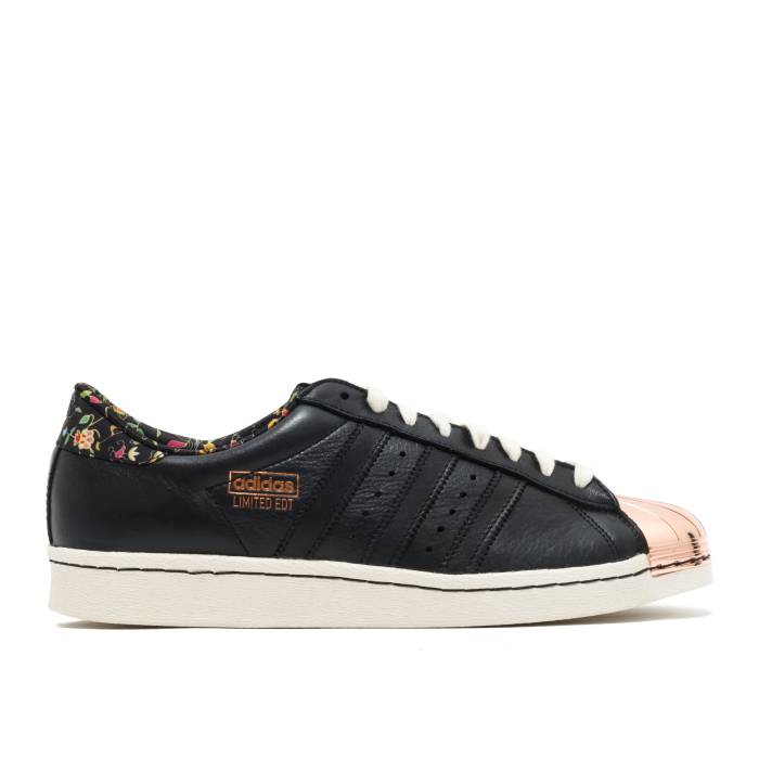 アディダス Adidas 【 Superstar 80V Limited Edition Men Core Black/Core White/Copper 】 Superstar はやりっ児 メンズ 中核グループ 黒いこと 黒いこと 白いこと 白いこと 銅色 コッパー