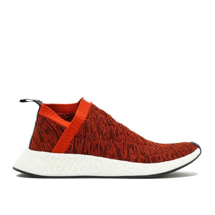 アディダス Adidas 【 Nmd_Cs2 Primeknit Red Glitch Men Future Harvest/Core Black 】 メンズ コア 黒色 ブラック
