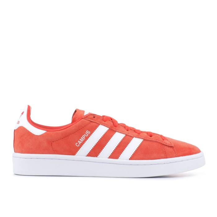 アディダス Adidas 【 Campus \u0027Trace Scarlet\u0027 Men Trace Scarlet/Running White/Running White 】 校庭 メンズ 白いこと 白いこと