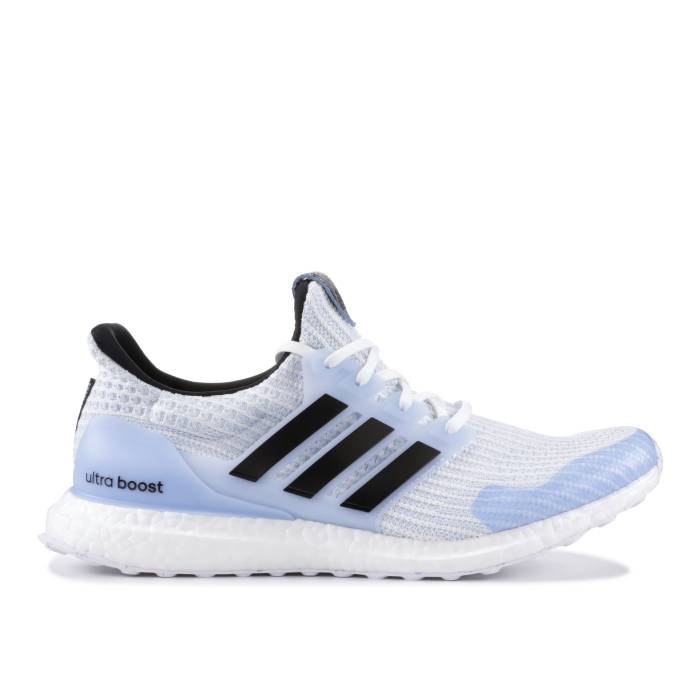 アディダス Adidas 【 Game Of Thrones X Ultraboost 4.0 \u0027White Walkers\u0027 Men White/Ice Blue 】 Game 競り合い メンズ 白いこと 白いこと 青味 青み