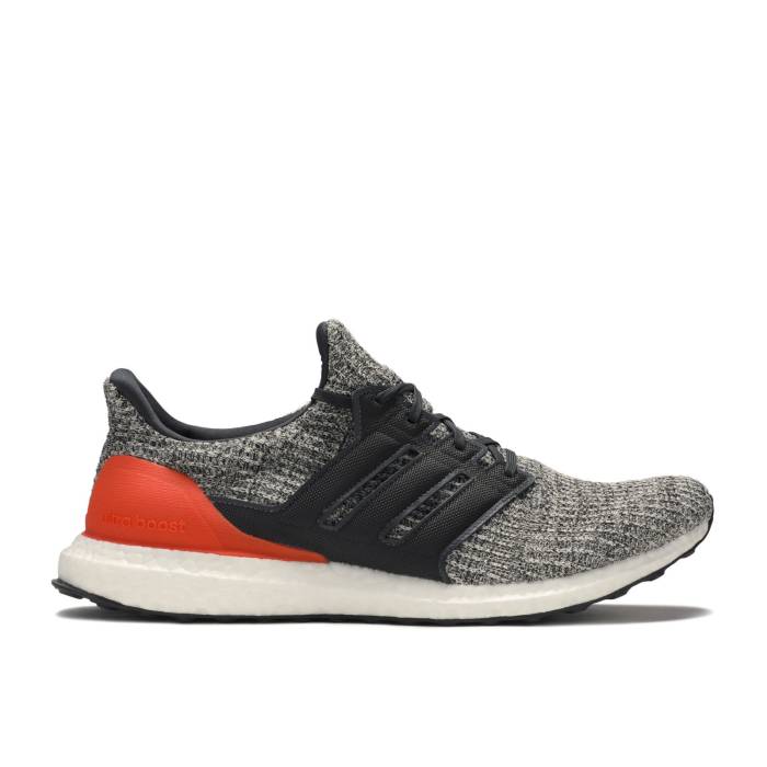アディダス Adidas 【 Ultraboost 4.0 'White Carbon' Men Raw White/Carbon/Active Orange 】 メンズ 白色 ホワイト カーボン orange 橙・オレンジ|スニケス