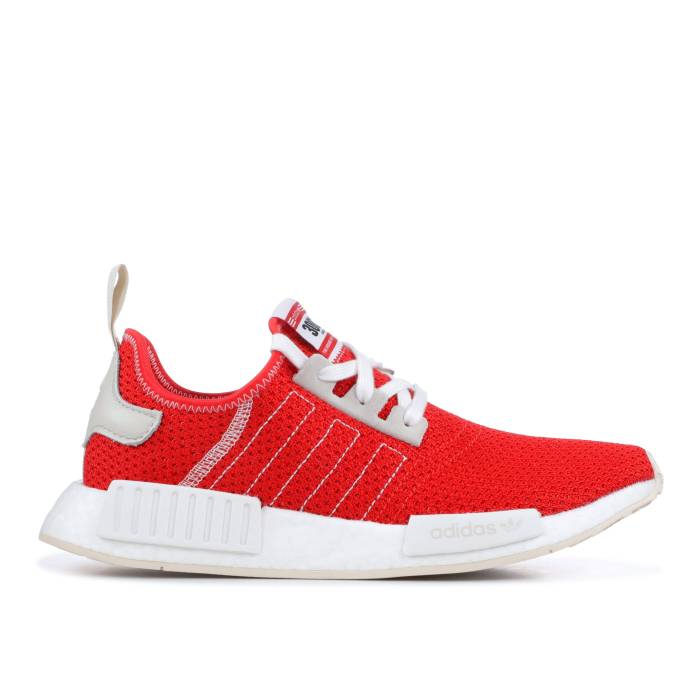アディダス Adidas 【 Nmd_R1 'Active Red' Men Active Red/Active Red/Ecru Tint 】 メンズ Red 赤・レッド