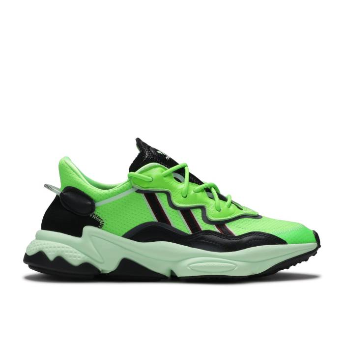 アディダス Adidas 【 Ozweego Neon Green Men 】 メンズ