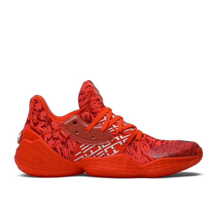 アディダス Adidas 【 Harden Vol. 4 'Solar Red' Men Scarlet/Cloud White/Solar Red 】 ハーデン メンズ 白色 ホワイト Red 赤・レッド
