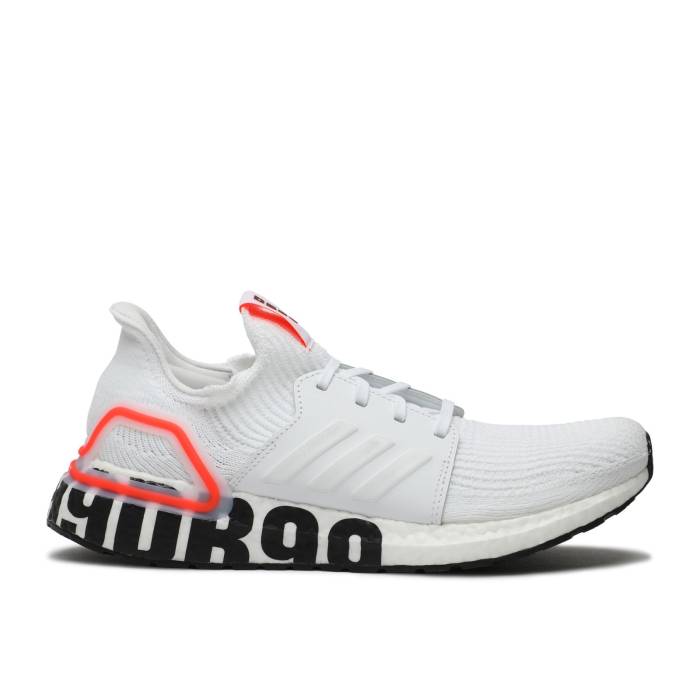 アディダス Adidas 【 David Beckham X Ultraboost 2019 Triple Crown 20Th Anniversary Men Core White/Footwear White-Solar Red 】 メンズ コア 白色 ホワイト Red 赤・レッド