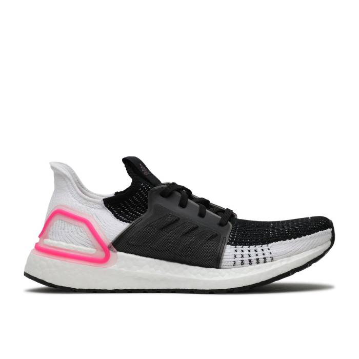 アディダス Adidas 【 Wmns Ultraboost 19 \u0027Pink\u0027 Women Black/White/Pink 】 レディース 黒いこと 黒いこと 白いこと 白いこと pink サクラ色 レディース靴-靴