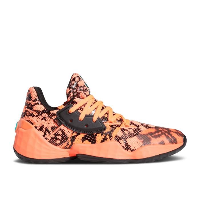 アディダス Adidas 【 Harden Vol. 4 ignal Coral Men Signal Coral/Core Black/Signal Coral 】 ハーデン メンズ コア 黒色 ブラック