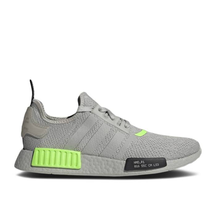 アディダス Adidas 【 Nmd_R1 'Signal Green' Men Metal Grey/Core Black/Signal Green 】 メンズ メタル 灰色 グレー コア 黒色 ブラック green 緑・グリーン