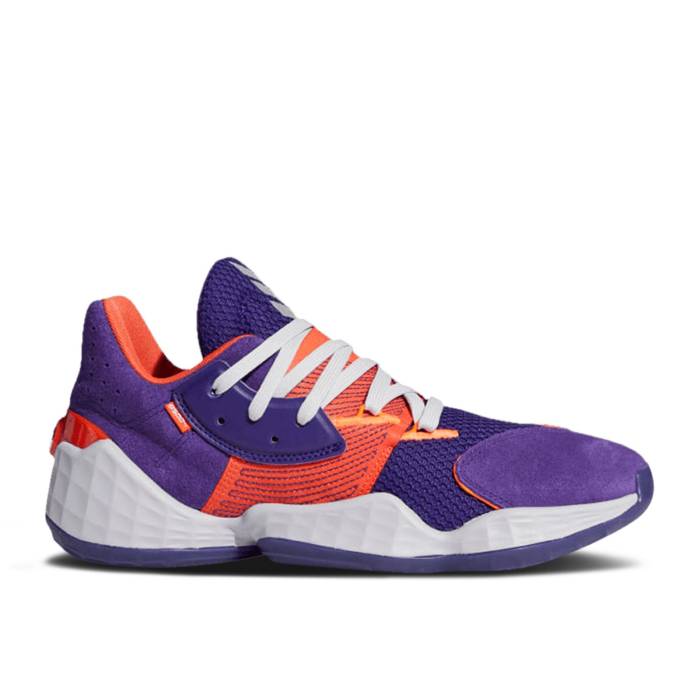 アディダス Adidas 【 Harden Vol. 4 \u0027Su Casa Mi Casa - Phoenix Suns\u0027 Men Collegiate Purple/Orange/Grey Three 】 ハーデン アリゾナ州の州都 メンズ Purple 紫・パープル orange 橙・オレンジ色 薄墨色 薄墨色
