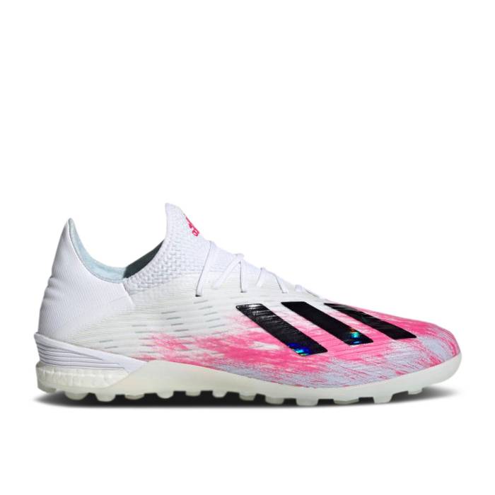 アディダス Adidas 【 X 19.1 \u0027Shock Pink\u0027 Men Cloud White/Core Black/Shock Pink 】 メンズ 白いこと 白いこと 中核グループ 黒いこと 黒いこと ぼうぜん自失 pink さくら色