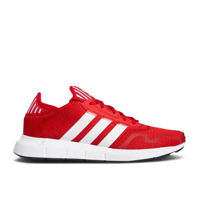 アディダス Adidas 【 Swift Run X carlet Men Scarlet/Cloud White/Core Black 】 Swift ラン メンズ 白色 ホワイト コア 黒色 ブラック