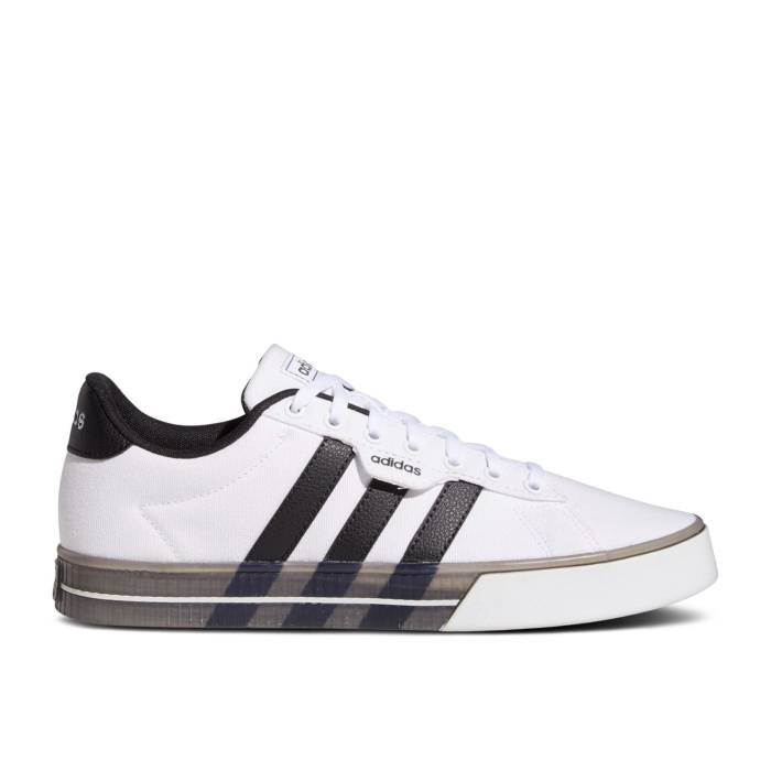 アディダス Adidas 【 Daily 3.0 Translucent Outsole - Cloud White Men Cloud White/Core Black/Core Black 】 メンズ 白色 ホワイト コア 黒色 ブラック